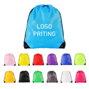 Custom Drawstring Bags with Logo